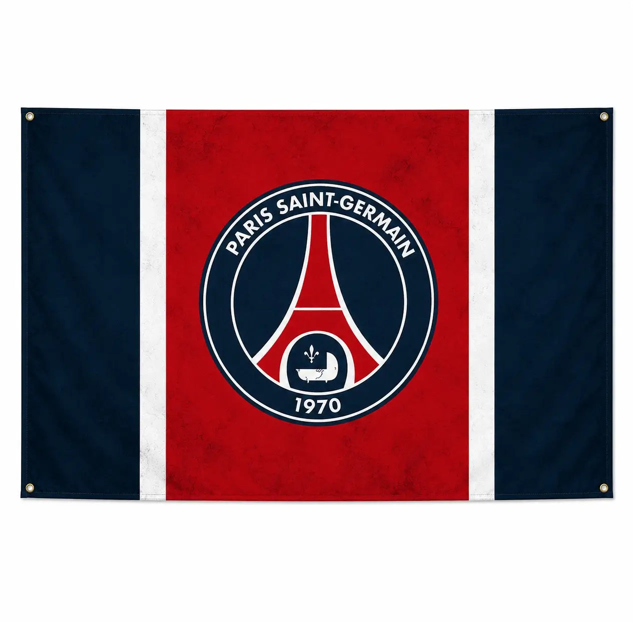 Drapeau PSG – Supportez Paris avec fierté | Bleu & Rouge