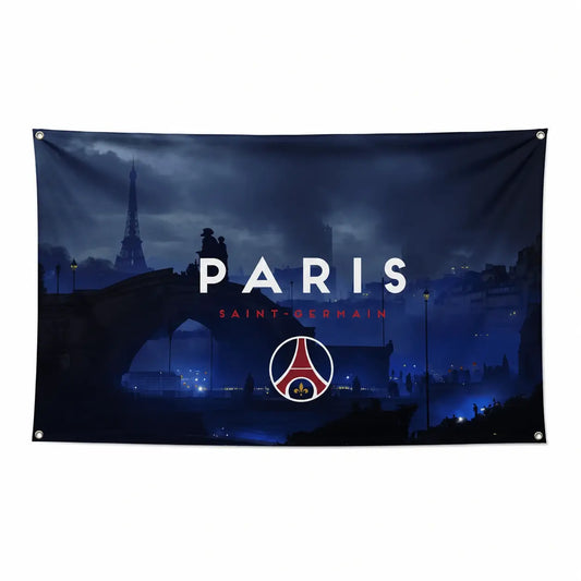 Drapeau PSG – Supportez Paris avec fierté | Urbain